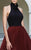 MNM Couture - Shirred Halter Neck Ballgown N0124 Special Occasion Dress