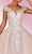 MNM COUTURE W2109 - Laced Off Shoulder Gown Special Occasion Dress