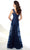 Mon Cheri - 116936 Tulle Satin Dress - 1 pc Navy in Size 10 Available CCSALE