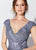 Mon Cheri - Deep V-Neck Embroidered Tulle Ballgown 119D50 - 1 pc Delphinium In Size 16 Available CCSALE