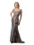 Mon Cheri - Lace Illusion Gown in Sapphire 112922 CCSALE 10 / Sapphire