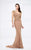 Mon Cheri Lavishly Beaded Evening Gown 217945 - 1 pc Bronze In Size 18 Available CCSALE 18 / Bronze