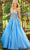 Mori Lee 47036 - Sleeveless Deep V-neck Evening Gown Prom Dresses