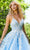 Mori Lee 47044 - Sleeveless Plunging V-neck Evening Gown Special Occasion Dress