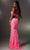 Mori Lee 48039 - Sleeveless Feather Detailed Prom Dress Prom Dresses