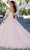 Mori Lee 60164 - Detachable Sleeve Glittered Ballgown Prom Dresses