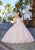 Mori Lee 60164 - Detachable Sleeve Glittered Ballgown Special Occasion Dress