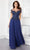 Mori Lee - 72309 Illusion Neckline Crystal Beaded Chiffon A-Line Gown Special Occasion Dress