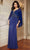 Mori Lee 72603 - Beaded V-Neck Evening Dress Evening Dresses 00 / Sapphire