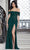 Mori Lee 72623 - Off-Shoulder Fitted Prom Gown Prom Dresses 00 / Emerald