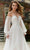 Mori Lee Bridal 2468 - Strapless Sleeve Wedding Dress Special Occasion Dress