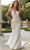 Mori Lee Bridal 2478 - Illusion Off Shoulder Bridal Gown Bridal Gown 00 / Ivory/Cappuccino/Honey 58"