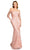 Nicole Bakti 7173 - Off-Shoulder Quarter Sleeve Prom Dress Special Occasion Dress