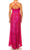 Nightway 21936A - Sleeveless Cowl Shimmer Evening Gown Special Occasion Dress