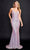 Nina Canacci 3223 - Embellished Cowl Neck Prom Dress Special Occasion Dress 0 / Blush