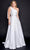 Nina Canacci 6588 - One-Sleeve A-Line Gown Special Occasion Dress 4 / Ivory