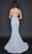 Nina Canacci - 9136 Glittering V-Neck Mermaid Gown Prom Dresses