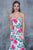 Nina Canacci - Floral Deep Sweetheart Mermaid Dress 1362 - 1 pc White Print in Size 4 Available CCSALE 4 / White Print