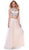 Nox Anabel - 8162 Two Piece Jeweled A-line Dress Special Occasion Dress