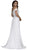 Nox Anabel - E014 Embellished Off-Shoulder Sheath Dress Special Occasion Dress