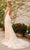 Nox Anabel - H494 Spaghetti Strapped Embroidered Gown Wedding Dresses