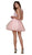 Nox Anabel Jewel Lace Applique A-Line Cocktail Dress B652 - 1 pc Blush in Size S Available CCSALE