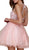 Nox Anabel Jewel Lace Applique A-Line Cocktail Dress B652 - 1 pc Blush in Size S Available CCSALE