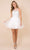 Nox Anabel - Jewel Lace Applique A-Line Cocktail Dress B652 - 1 pc White in Size S Available CCSALE S / White