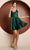 Nox Anabel R759 - Sleeveless Satin Cocktail Dress Cocktail Dress 00 / Forest Green