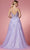 Nox Anabel T1012 - V-Neck Embellished Prom Gown Prom Dresses