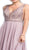 Ornate Deep V-neck A-line Prom Dress Dress