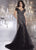 Panoply Embellished Sweetheart Trumpet Gown in Black/Nude 44281 CCSALE 6 / Black/Nude