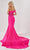 Panoply - Off Shoulder Fit and Flare Gown With Slit 14062 - 1 pc Royal In Size 8 Available CCSALE 8 / Royal