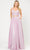 Poly USA 8676 - Two-piece Sleeveless Sweetheart Neck Long Dress Evening Dresses