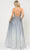 Poly USA 8712 - Sleeveless Deep V-neck Prom Dress Prom Dresses