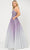 Poly USA 8712 - Sleeveless Deep V-neck Prom Dress Prom Dresses