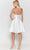 Poly USA 8734 - Collared Neckline Cocktail Dress Cocktail Dresses