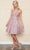 Poly USA 8974 - Sequin Sweetheart Short Dress Cocktail Dresses XS / Rose