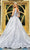 Portia and Scarlett - Cinderella Plunging Glitter Ballgown Special Occasion Dress