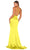 Portia and Scarlett - Dana Gown Satin Cowl Neck Gown Special Occasion Dress