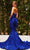 Portia and Scarlett - PS22022 Sequined Asymmetric Mermaid Gown Prom Dresses