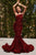 Portia and Scarlett - PS22022 Sequined Asymmetric Mermaid Gown Prom Dresses