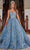 Portia and Scarlett - PS22050 Sweetheart Embellished Ballgown Prom Dresses 0 / Blue