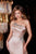 Portia and Scarlett - PS22122 Metallic Accent Neckline Trumpet Gown Prom Dresses