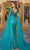 Portia and Scarlett - PS22168 Bat Sleeved Embellished Mermaid Gown Prom Dresses