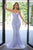 Portia and Scarlett - PS22211 Spaghetti Straps V-Neck Trumpet Gown Prom Dresses 0 / Ice