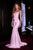 Portia and Scarlett - PS22211 Spaghetti Straps V-Neck Trumpet Gown Prom Dresses