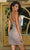 Portia and Scarlett - Ps22439C Scoop Beaded Cocktail Shiny Dress Special Occasion Dress