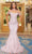 Portia and Scarlett - PS22916 Well-Beaded Trumpet Evening Gown Prom Dresses 0 / Blush