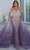 Portia and Scarlett PS23034 - Off Shoulder Overskirt Prom Gown Special Occasion Dress 0 / Lilac